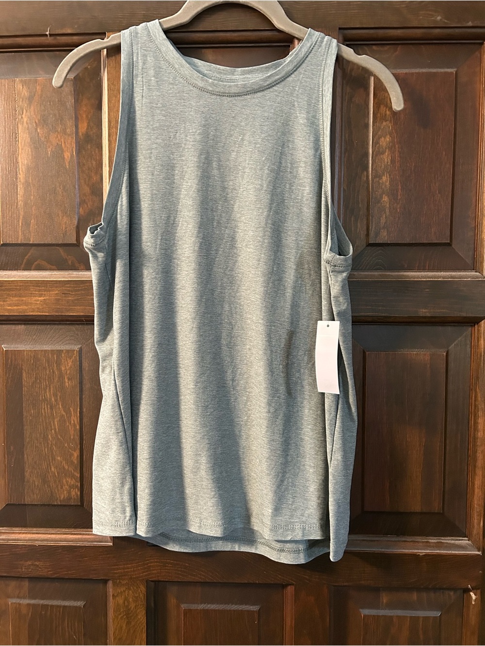 Athletic Works Gray Sleeveless Women's Tank Top